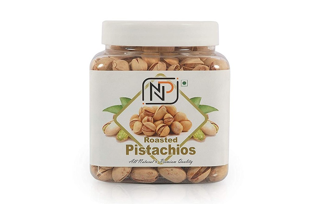 NaturePlatter Roasted Pistachios    Plastic Jar  500 grams